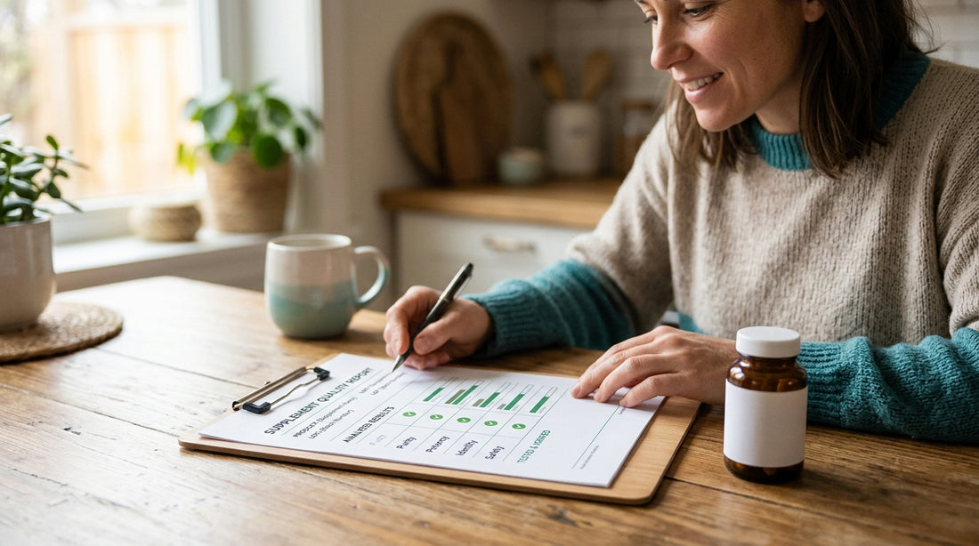 Certificate of Analysis Supplements: Parent Guide