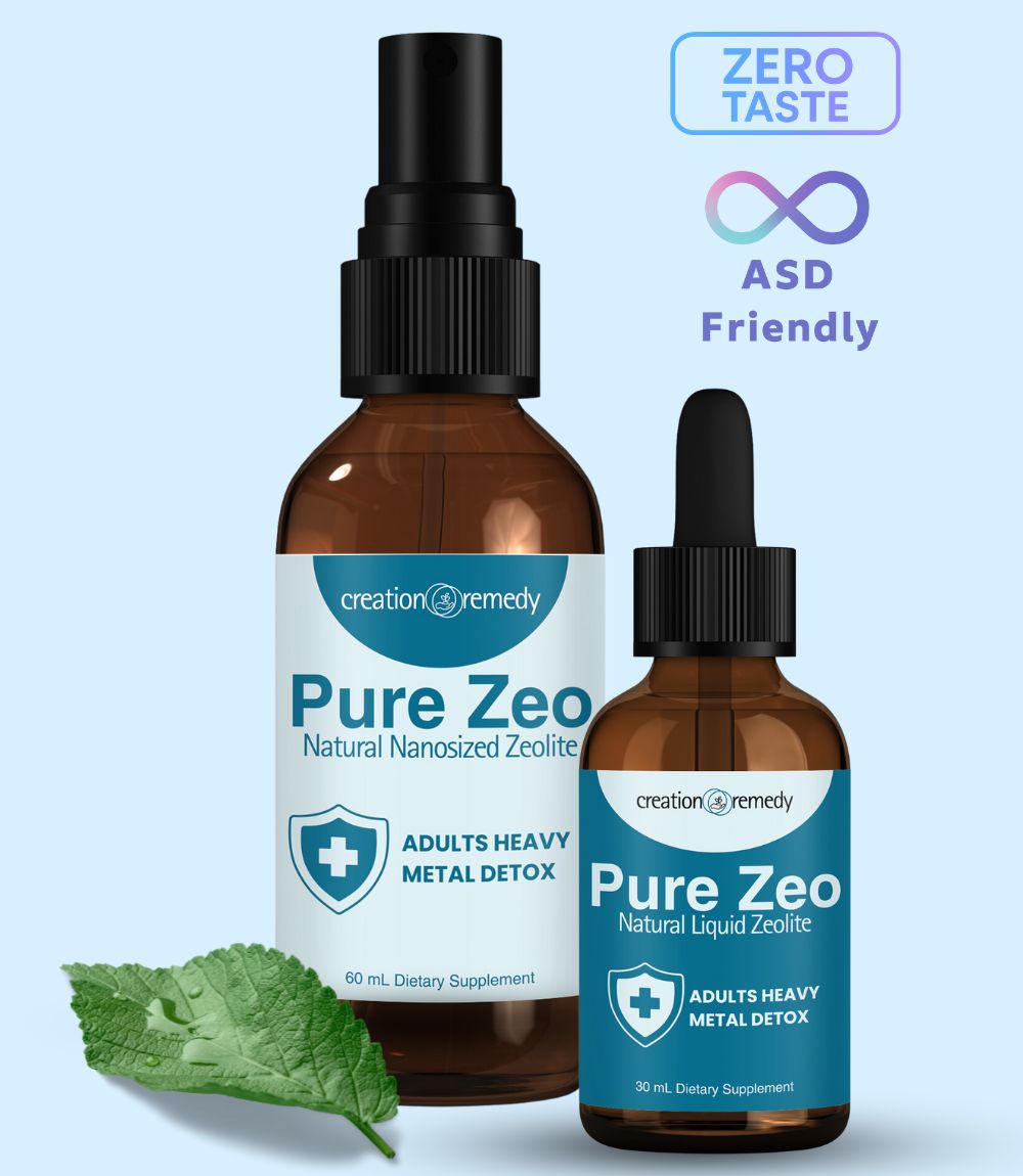 Zeolite drops and spray