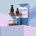 Pure Zeo kids heavy metal detox kit: spray, drops and carton