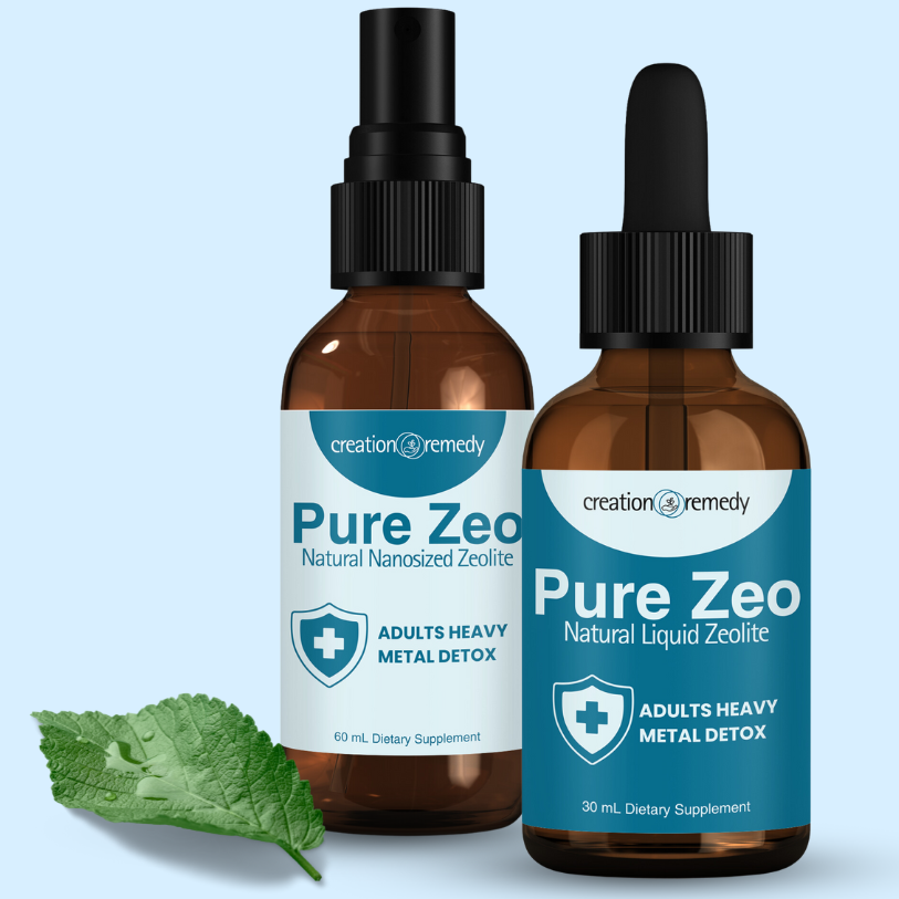 Zeolite drops and spray